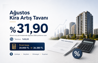 Ağustos 2026 Kira Artış Tavanı Yüzde 31,90: Ankara’da Kiracının Yeni Kirası Ne Kadar Olacak?