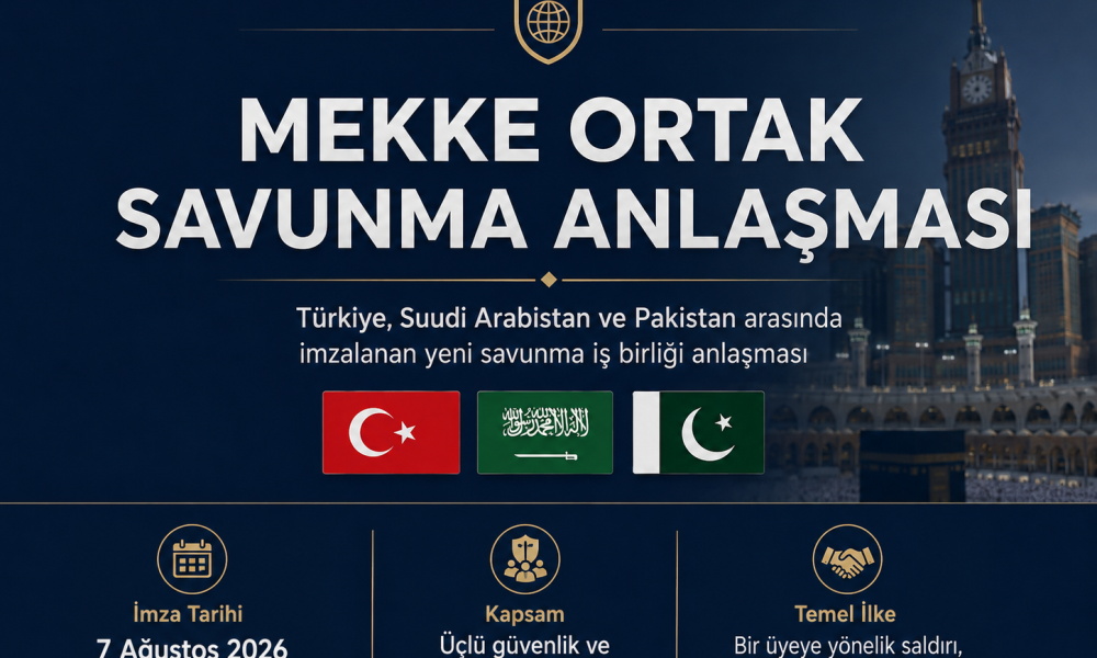 MEKKE’DE YENİ SAVUNMA DÖNEMİ: TÜRKİYE, SUUDİ ARABİSTAN VE PAKİSTAN’DAN ORTAK ANLAŞMA